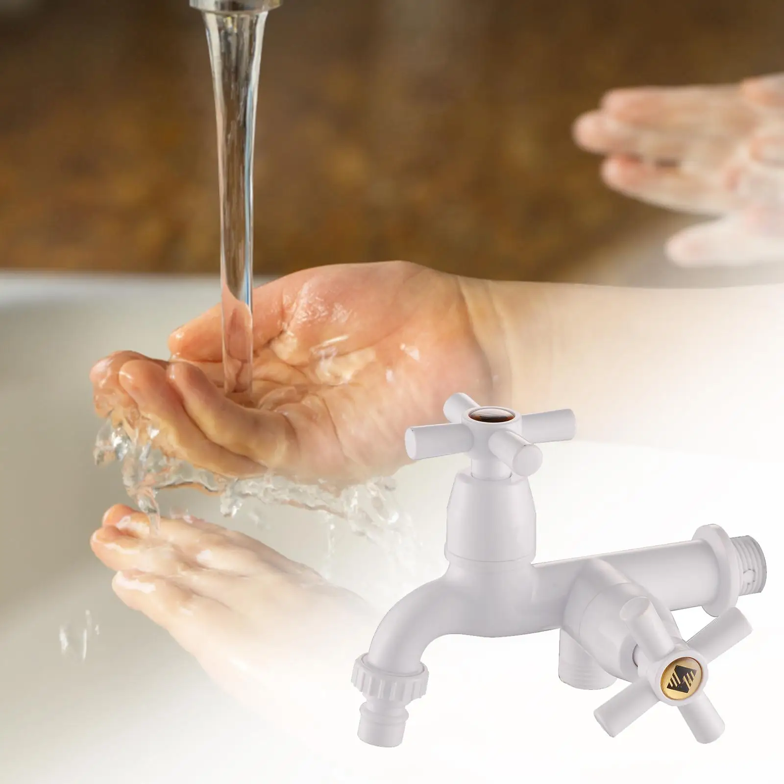 Washing Machine Water Faucet with Outlet Valve G1/2 Thread Wall Mounted Tap Bathroom Faucet for Bathroom Home Sink Kitchen
Washing Machine Water Faucet with Outlet Valve G1/2 Thread Wall Mounted Tap Bathroom Faucet for Bathroom Home Sink Kitchen