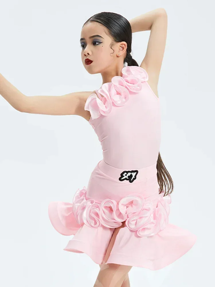 2024 Pink Latin Dance Costume Girls Summer Dance Dress Cha Cha Rumba Dance Performance Suit Kids Latin Practice Clothes
2024 Pink Latin Dance Costume Girls Summer Dance Dress Cha Cha Rumba Dance Performance Suit Kids Latin Practice Clothes