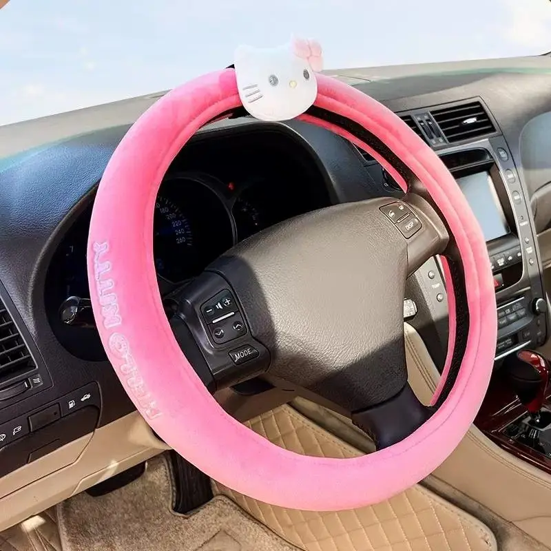 Чехол на руль автомобиля Hello Kitty, зимний плюшевый, сохраняющий тепло, приятный для кожи, милый противоскользящий чехол с рисунком Sanrio, автомобильные аксессуары, подарок
Чехол на руль автомобиля Hello Kitty, зимний плюшевый, сохраняющий тепло, приятный для кожи, милый противоскользящий чехол с рисунком Sanrio, автомобильные аксессуары, подарок