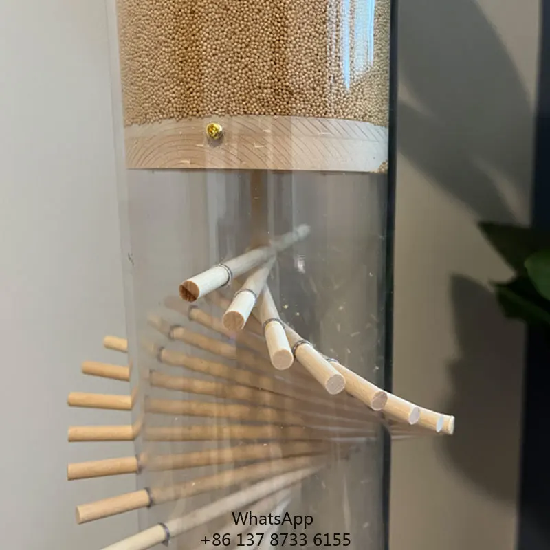 Crystal Rainstick Sound Journey Wooden Base Heal Crystal Musical Instrument
Crystal Rainstick Sound Journey Wooden Base Heal Crystal Musical Instrument