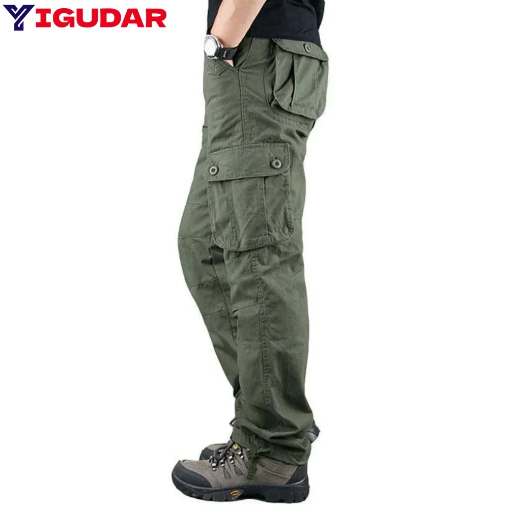 Handsome men's pants overalls cargo pants men loose straight tactical pants street running training sports trousers
Handsome men's pants overalls cargo pants men loose straight tactical pants street running training sports trousers