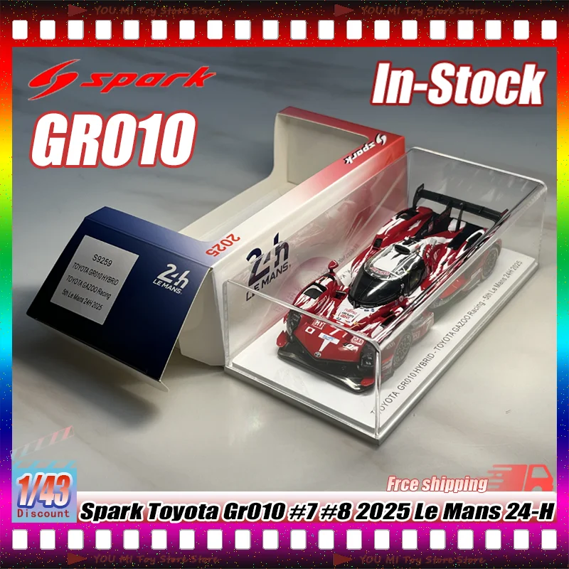 2025 Le Mans 24-Hour Endurance Race - Spark 1:43 Toyota Gr010 #7 #8 Resin Miniature Scale Model Collection Decoration Piece Toy
2025 Le Mans 24-Hour Endurance Race - Spark 1:43 Toyota Gr010 #7 #8 Resin Miniature Scale Model Collection Decoration Piece Toy