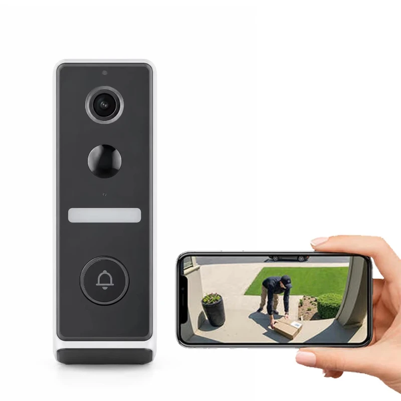Wireless Video Doorbell Camera HD Night Vision WiFi Low Consumption Human Motion Detection Two-Way Door Bell
Wireless Video Doorbell Camera HD Night Vision WiFi Low Consumption Human Motion Detection Two-Way Door Bell