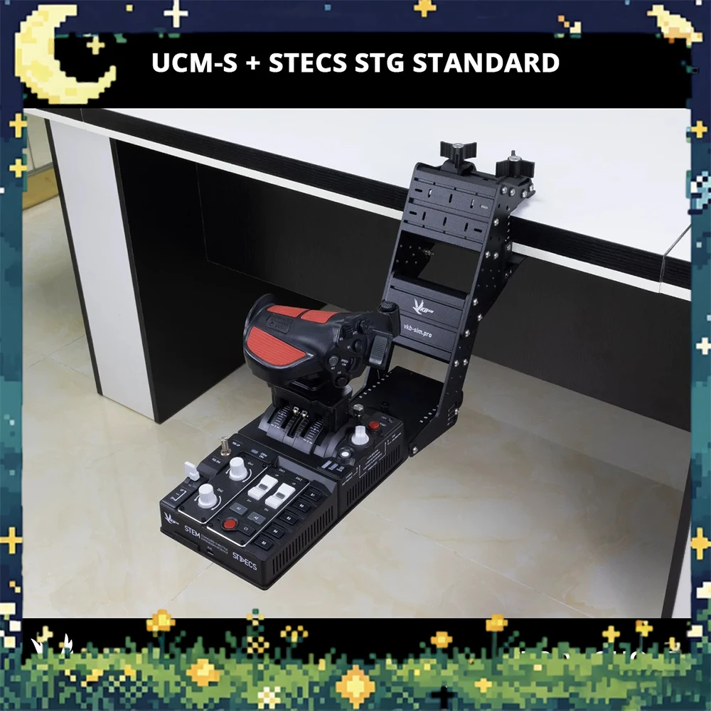 VKBSIM STECS STG Standard Simulation Flight Joystick DCS F16 F18 Airbus Simulation Flight Simulator Game Rocker Custom Gifts
VKBSIM STECS STG Standard Simulation Flight Joystick DCS F16 F18 Airbus Simulation Flight Simulator Game Rocker Custom Gifts