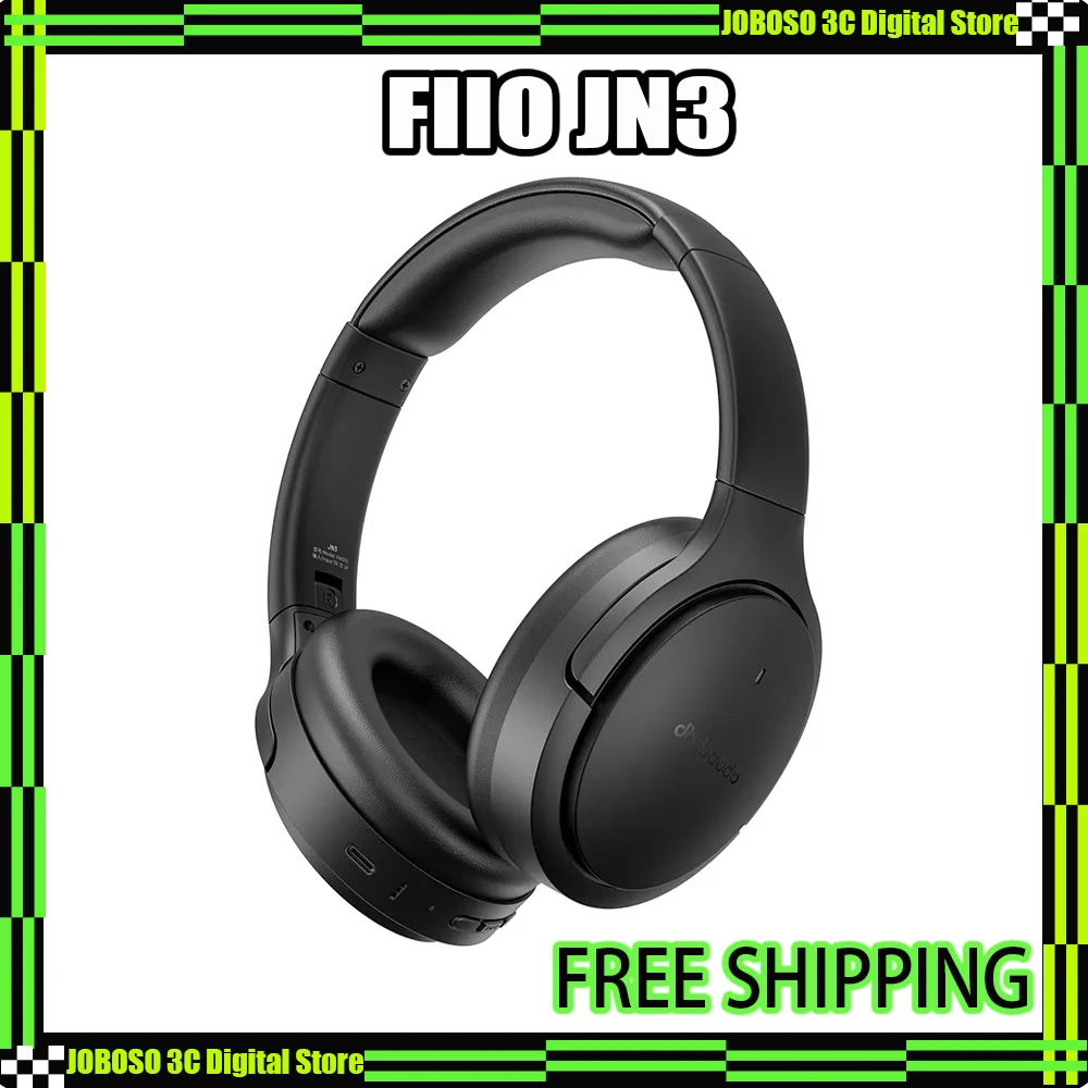 Наушники FiiO JN3 с активным шумоподавлением, беспроводные Bluetooth 6.0, LDAC, игровые наушники, поворотные, складные, музыкальный аксессуар
Наушники FiiO JN3 с активным шумоподавлением, беспроводные Bluetooth 6.0, LDAC, игровые наушники, поворотные, складные, музыкальный аксессуар