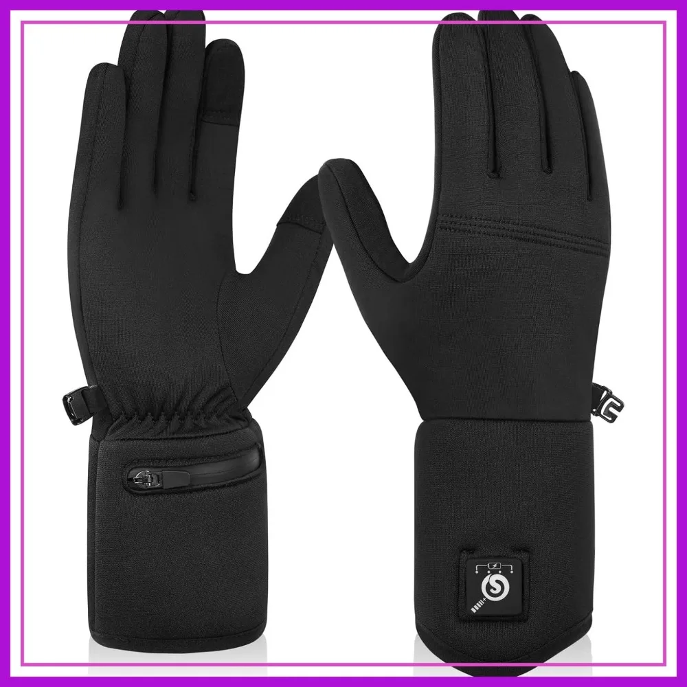 Ultra-Thin Rechargeable Heated Glove Liners Full Hand & Fingertip Heating Touchscreen Compatible
Ultra-Thin Rechargeable Heated Glove Liners Full Hand & Fingertip Heating Touchscreen Compatible