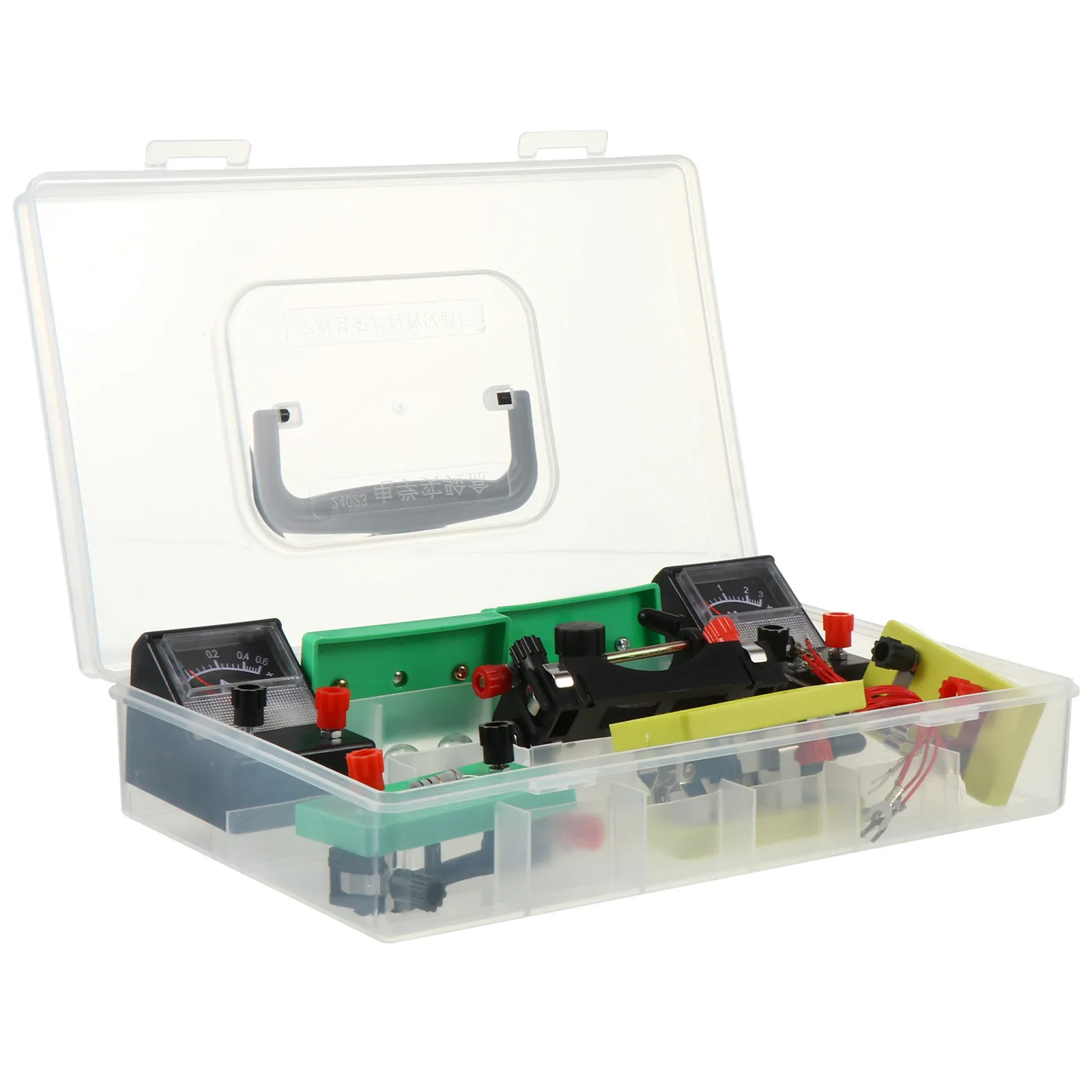 1Set Physics Teaching Aids Electrics Experimental Equipment Set for School Science Classroom Training Understanding Basic
1Set Physics Teaching Aids Electrics Experimental Equipment Set for School Science Classroom Training Understanding Basic
