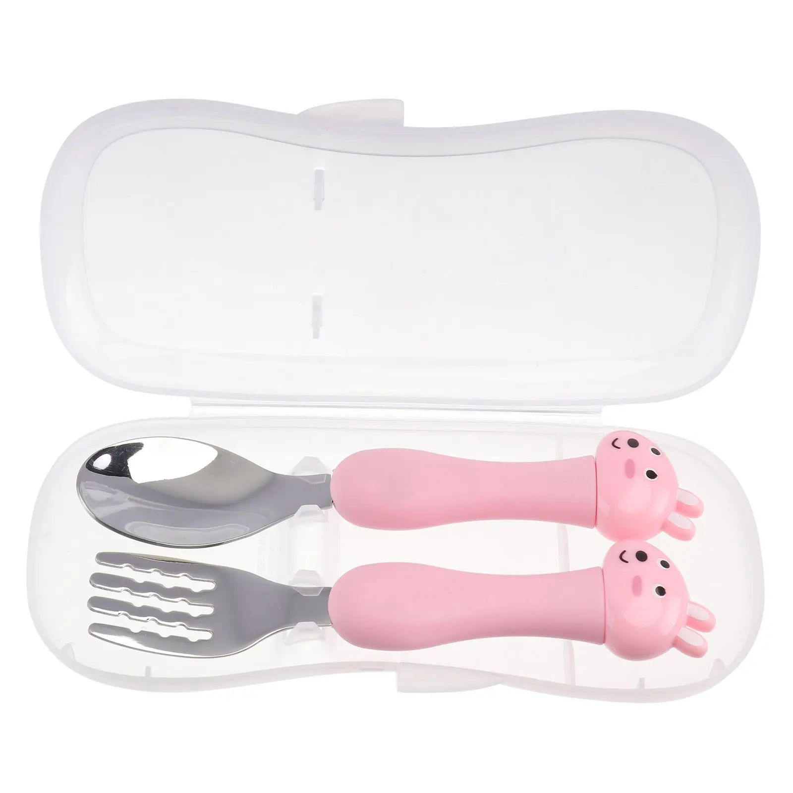 Children's Cutlery Set Baby Fork Spoon Cartoon Kids Tableware Durable Rustproof Storage Box Easy Clean Portable
Children's Cutlery Set Baby Fork Spoon Cartoon Kids Tableware Durable Rustproof Storage Box Easy Clean Portable