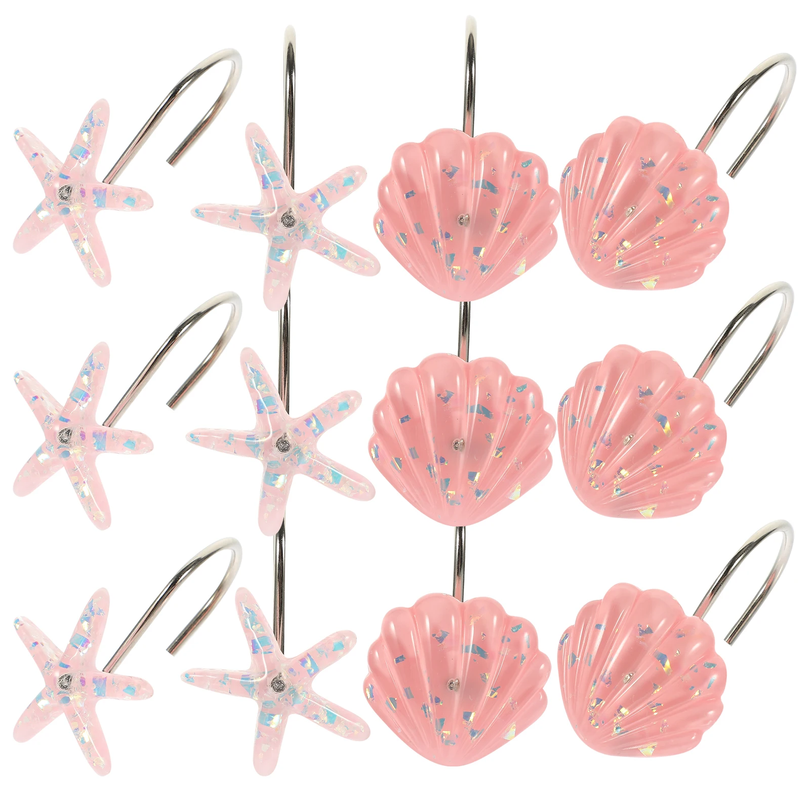 Resin Metal Bathroom Curtain Hooks High Strength Decorative Rust Proof Cartoon Hangers for Curtains Household Bedroom Living
Resin Metal Bathroom Curtain Hooks High Strength Decorative Rust Proof Cartoon Hangers for Curtains Household Bedroom Living