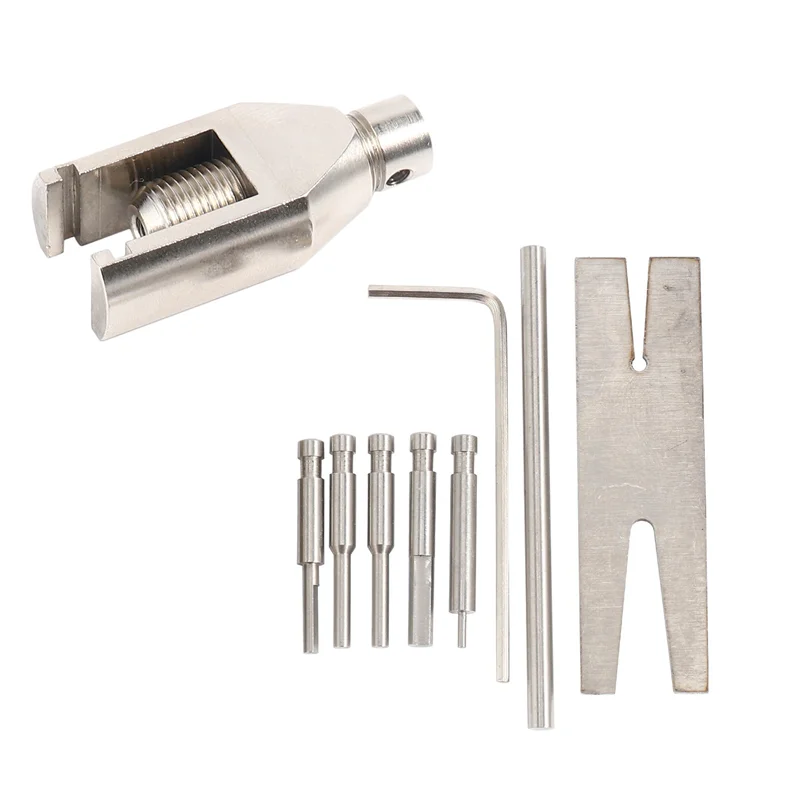 B05B-6Set Набор инструментов для снятия шестерни двигателя для деталей шестерни двигателя вертолета Rc - алюминиевый сплав
B05B-6Set Набор инструментов для снятия шестерни двигателя для деталей шестерни двигателя вертолета Rc - алюминиевый сплав