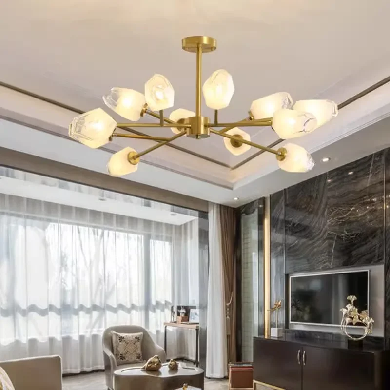 Full Brass Flower Branch Glass Modern Chandelier,Lustre Dining Room, Living Room Ceiling Home Lighting Decorative Ceiling Lights
Full Brass Flower Branch Glass Modern Chandelier,Lustre Dining Room, Living Room Ceiling Home Lighting Decorative Ceiling Lights