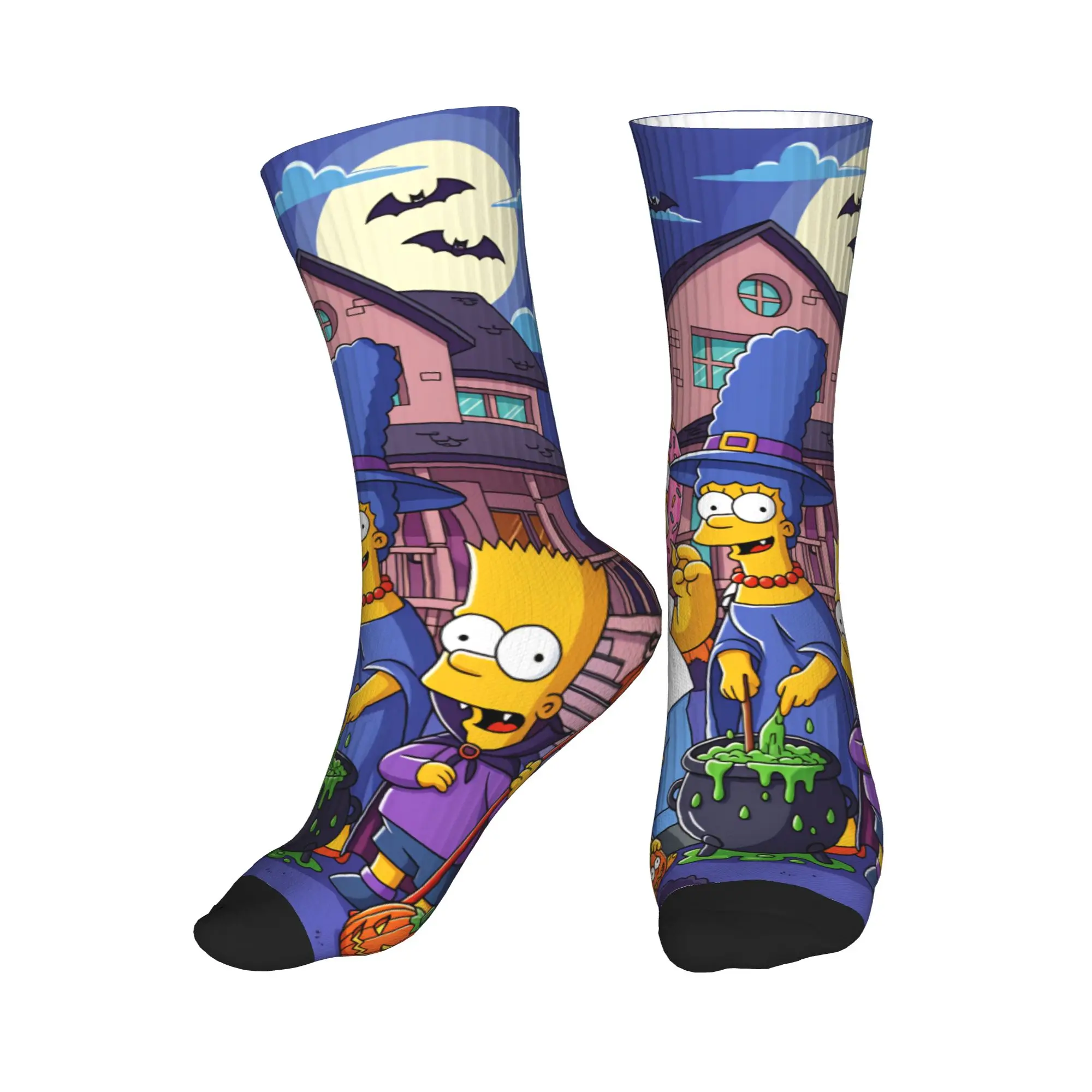 Funny S-Simpsons Haunted House Halloween Socks Autumn Stockings Korean Men's Quality Socks Graphic Skateboard Non Slip Socks
Funny S-Simpsons Haunted House Halloween Socks Autumn Stockings Korean Men's Quality Socks Graphic Skateboard Non Slip Socks