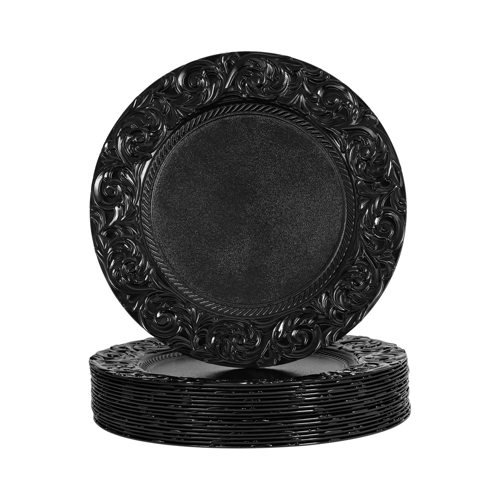 150 шт. антикварные зарядные тарелки оптом, 13-дюймовый тисненный обод, пластиковая тарелка для вечеринки, зарядные устройства, круглая декоративная тарелка для сервера для W
150 шт. антикварные зарядные тарелки оптом, 13-дюймовый тисненный обод, пластиковая тарелка для вечеринки, зарядные устройства, круглая декоративная тарелка для сервера для W