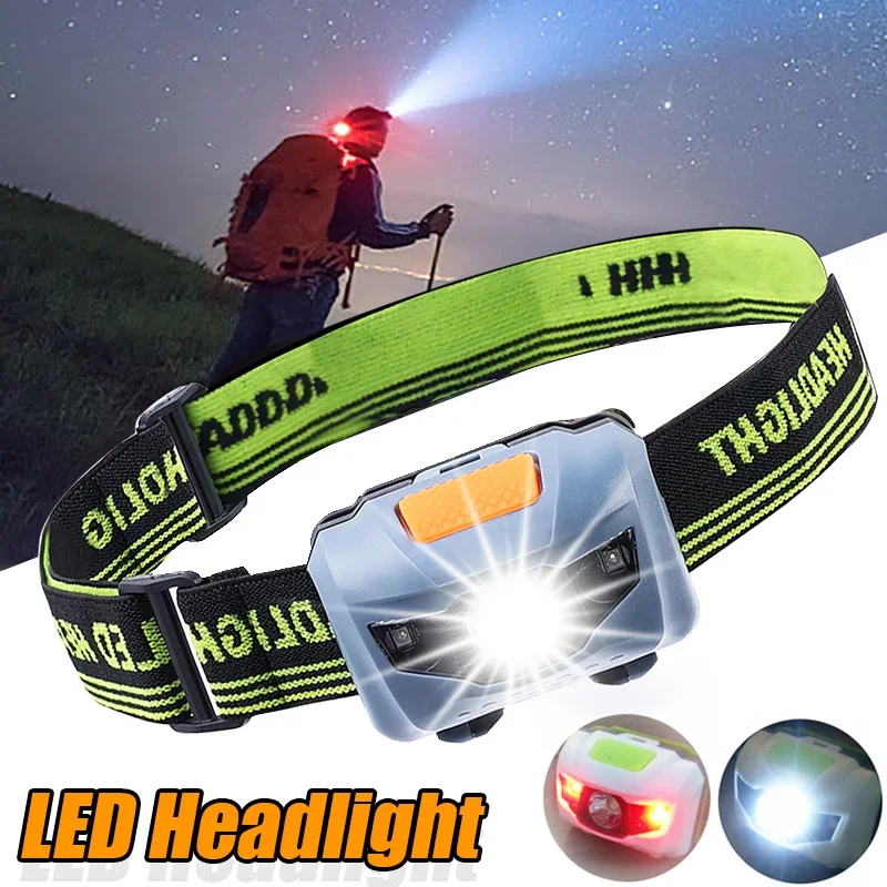 Portable Mini Led Headlight 4 Modes Battery Powered Waterproof Headlamps For Outdoor Camping Fishing Hiking Torch Lamp Lanterns
Portable Mini Led Headlight 4 Modes Battery Powered Waterproof Headlamps For Outdoor Camping Fishing Hiking Torch Lamp Lanterns