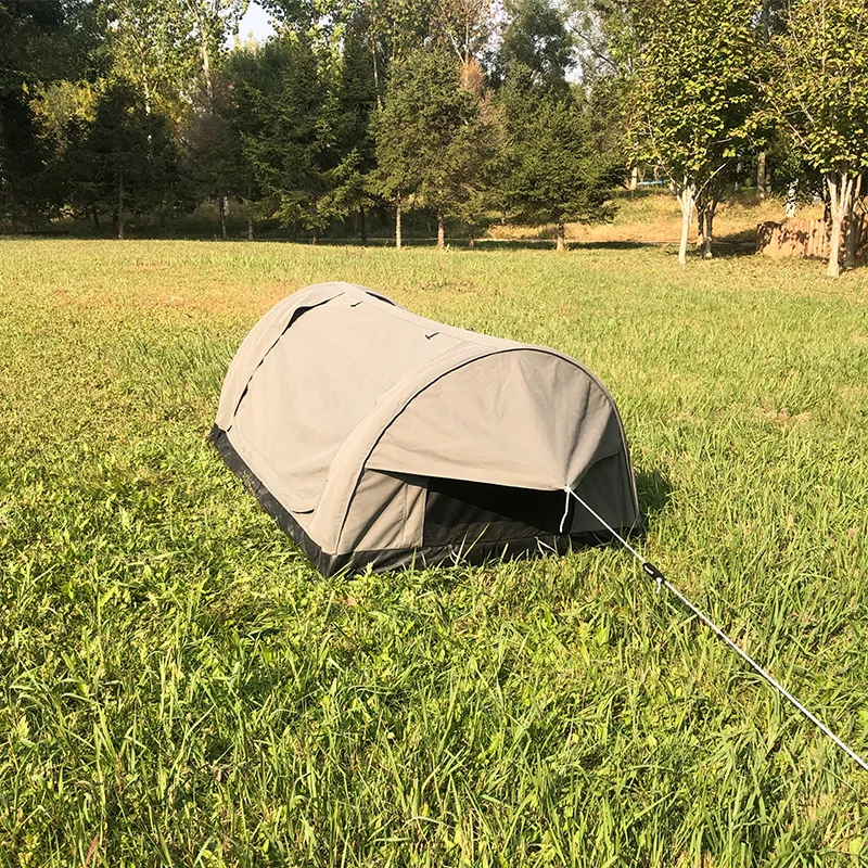 Waterproof Inflatable Camping Double Canvas Swag Tent with Annex
Waterproof Inflatable Camping Double Canvas Swag Tent with Annex