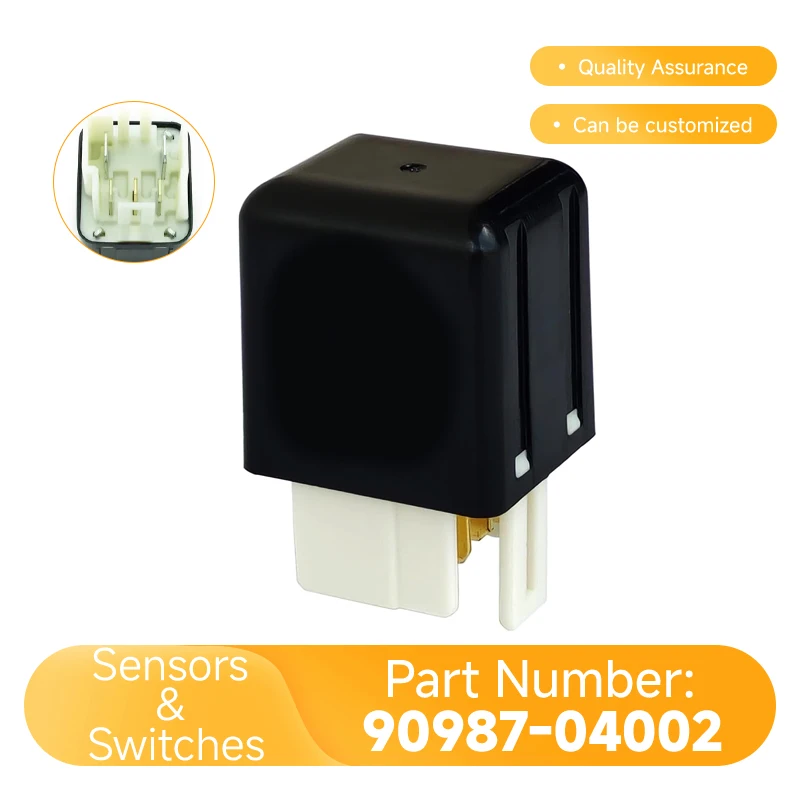 Main Relay 90987-04002 for Toyota Corolla Camry RAV4 Prado 120 150 Series Hilux Lexus ES350 RX350 New 056700-6780 90987-02028
Main Relay 90987-04002 for Toyota Corolla Camry RAV4 Prado 120 150 Series Hilux Lexus ES350 RX350 New 056700-6780 90987-02028