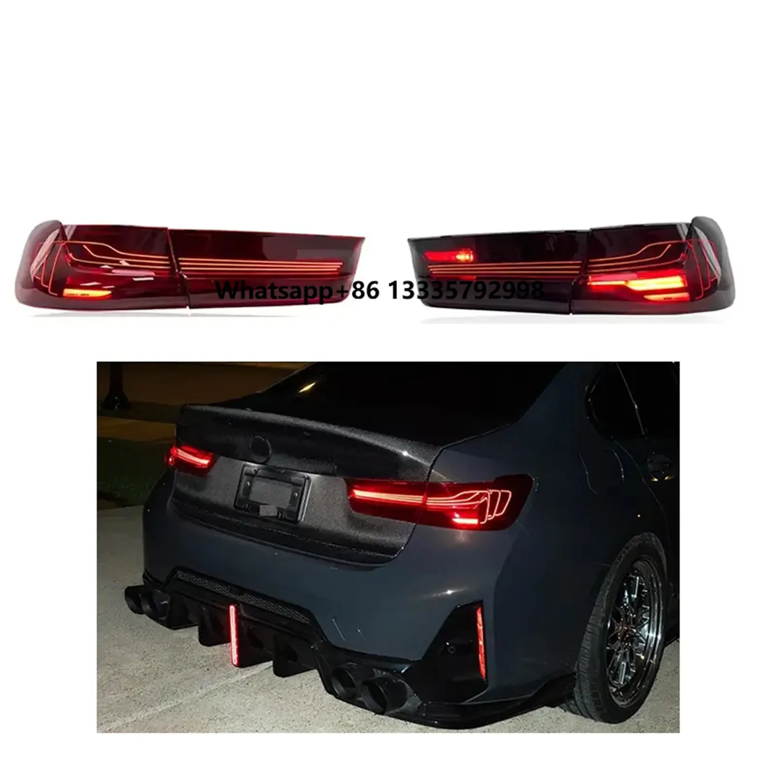 LED Taillight for BMW3 Series G20/G28/G80 2018-2022 Advanced Rear Lamp Laser Tail Lights Car Accessories Automotive Product
LED Taillight for BMW3 Series G20/G28/G80 2018-2022 Advanced Rear Lamp Laser Tail Lights Car Accessories Automotive Product