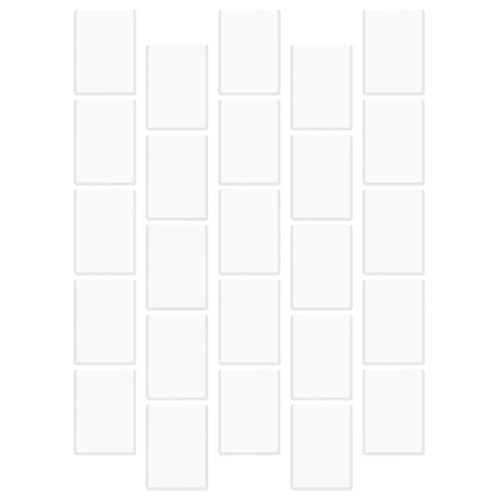 25pcs Card Sleeves Pvc Cards Protective Sleeve For Trading Playing Cards Storage Cover Gift Card Holder Board Hard Plastic
25pcs Card Sleeves Pvc Cards Protective Sleeve For Trading Playing Cards Storage Cover Gift Card Holder Board Hard Plastic