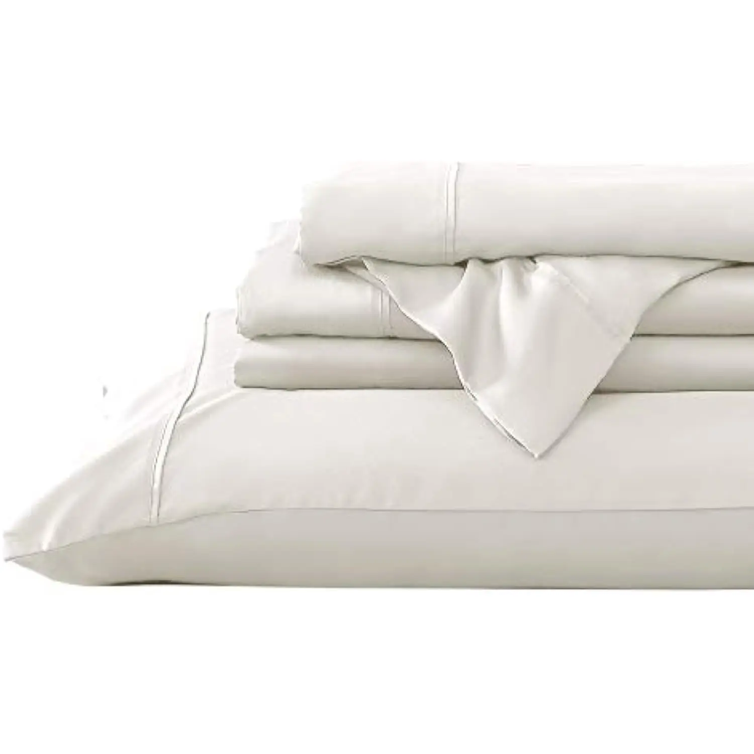 100% Tencel Modal Sateen Woven-Luxuriously Soft, Breathable, Cooling Beech Tree Fiber-Sheet Set, King, White
100% Tencel Modal Sateen Woven-Luxuriously Soft, Breathable, Cooling Beech Tree Fiber-Sheet Set, King, White