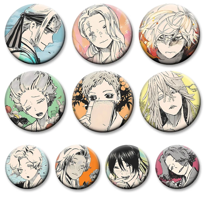 Anime Hell's Paradise Button Pins Cartoon Badge Round Creative Handmade Brooches for Backpack Jewelry Accessories Gifts
Anime Hell's Paradise Button Pins Cartoon Badge Round Creative Handmade Brooches for Backpack Jewelry Accessories Gifts