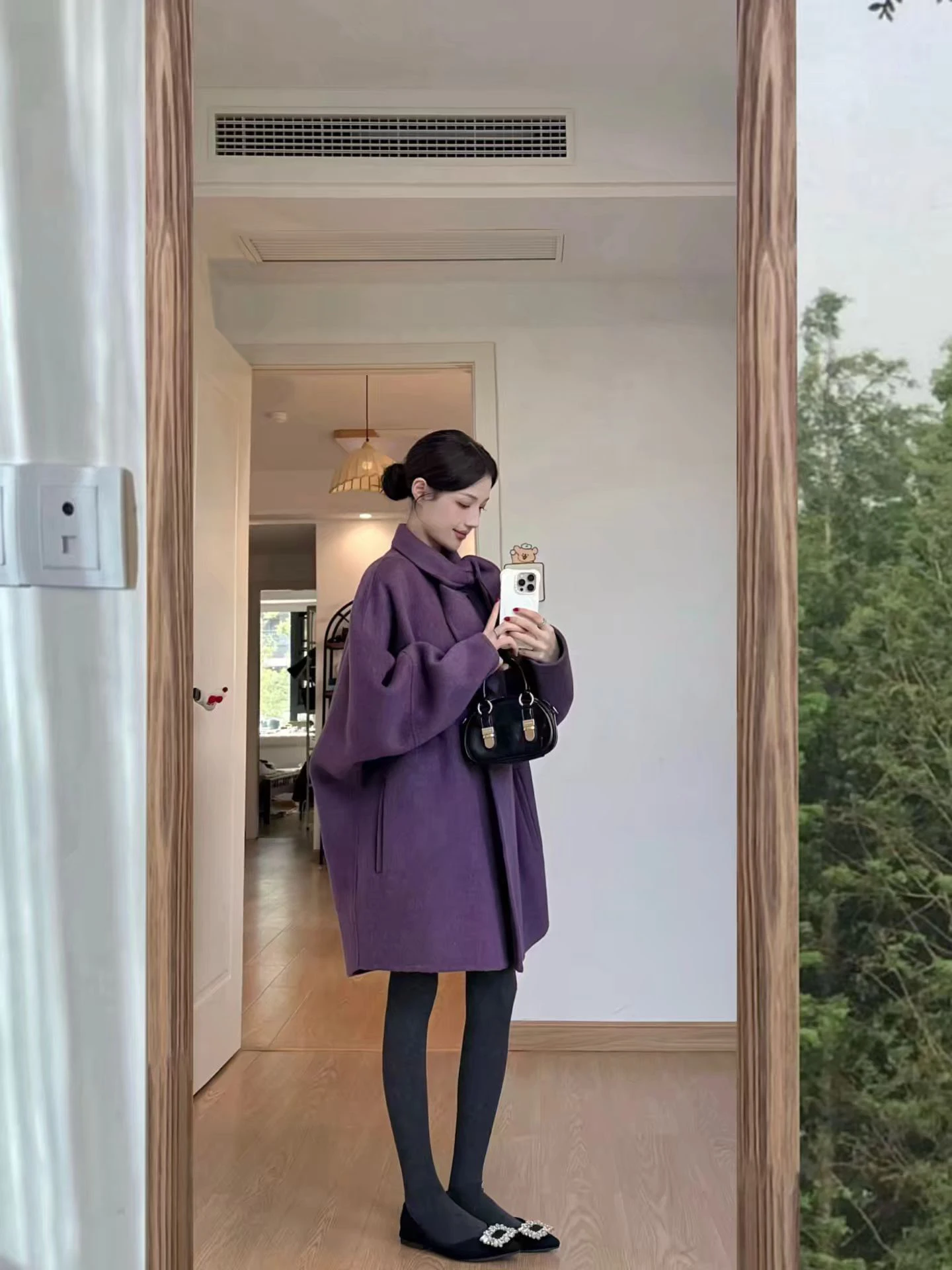 Женское двустороннее шерстяное пальто 2025 года, новинка зимы, в стиле Селеста Хепберн, с воротником-капюшоном, фиолетовое, для повседневной носки, в корейском стиле...
Женское двустороннее шерстяное пальто 2025 года, новинка зимы, в стиле Селеста Хепберн, с воротником-капюшоном, фиолетовое, для повседневной носки, в корейском стиле...