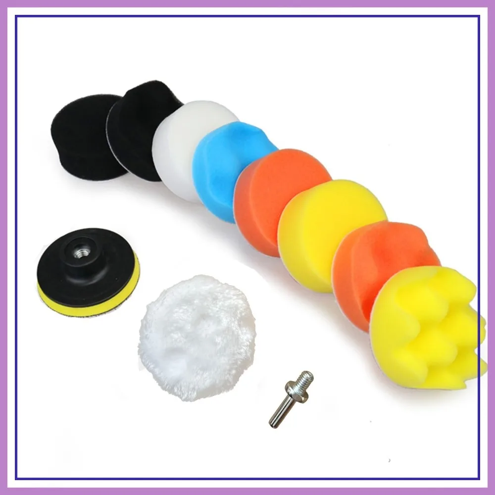 11 Pcs 3 Inch Polishing Pad Kit for Car Detailing, Buffing Pads Set
11 Pcs 3 Inch Polishing Pad Kit for Car Detailing, Buffing Pads Set