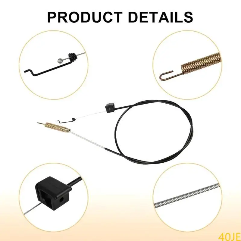 40JE Replacement 133-2622 Clutch Drive Cable for 20978 22205TE 22210 20200 20199 20975 20976 20977 Mower Accessories
40JE Replacement 133-2622 Clutch Drive Cable for 20978 22205TE 22210 20200 20199 20975 20976 20977 Mower Accessories