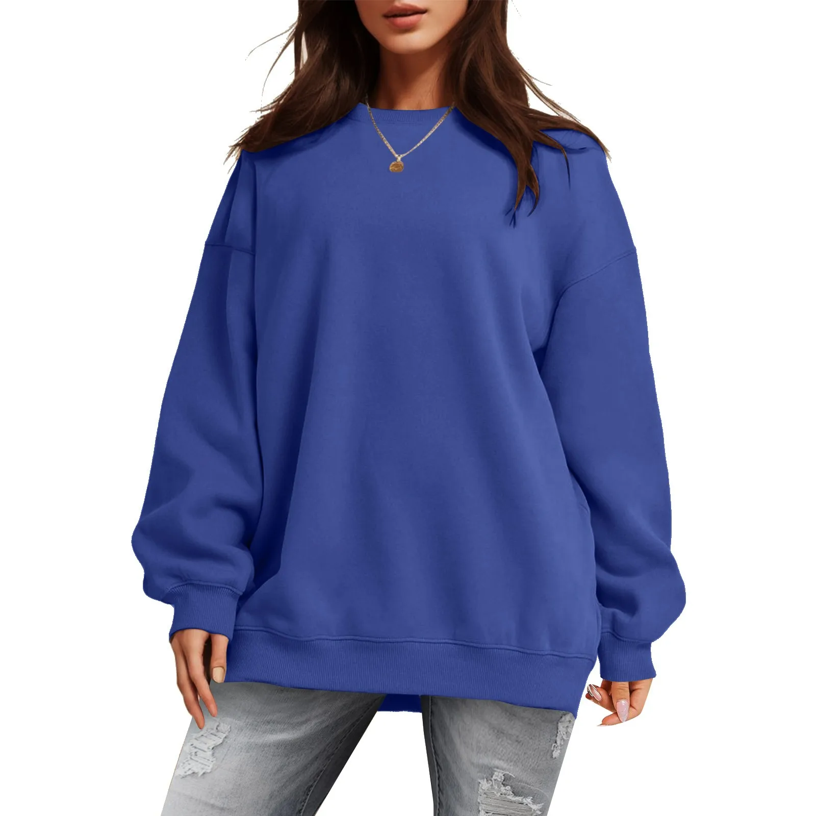 Woman Sweatshirts 2023 Korean O-neck Oversized Pullovers Tops Autumn Winter Solid Loose Hoodies Streetwear Womens Clothing
Woman Sweatshirts 2023 Korean O-neck Oversized Pullovers Tops Autumn Winter Solid Loose Hoodies Streetwear Womens Clothing