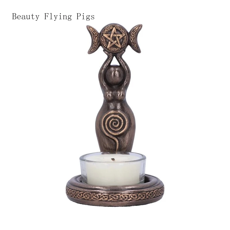 1 pc resin Statue candlestick Aromatherapy decor Home accessories Crafts Daily gift giving Halloween pray for auspiciousness
1 pc resin Statue candlestick Aromatherapy decor Home accessories Crafts Daily gift giving Halloween pray for auspiciousness