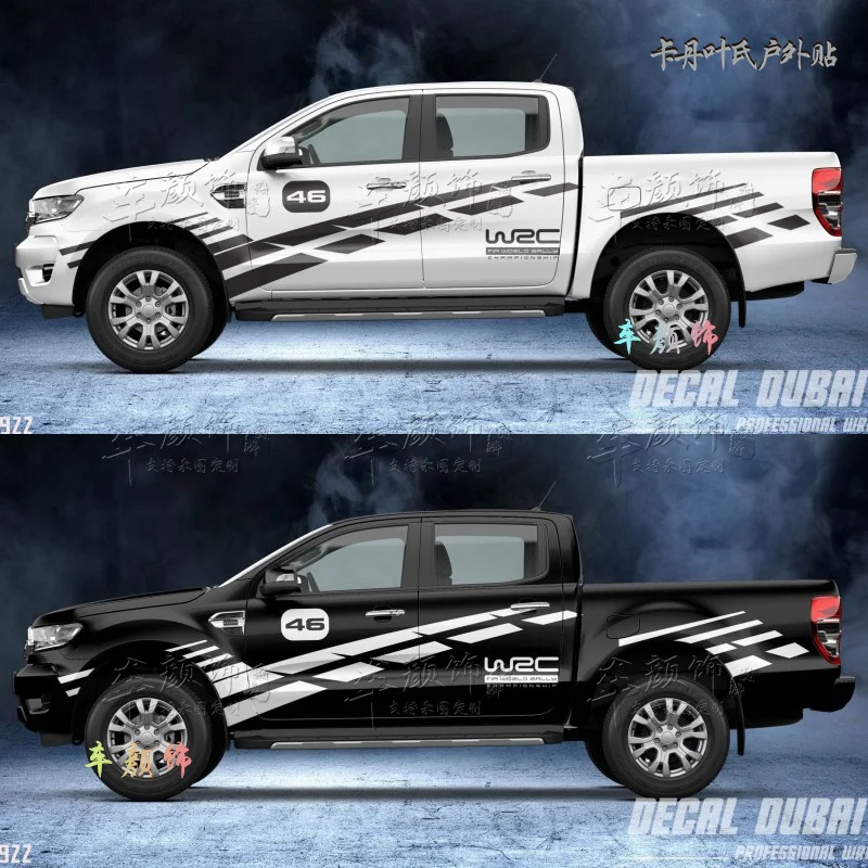 Автомобильная наклейка для Ford Ranger wildtrack, внешняя часть кузова с модными спортивными наклейками, аксессуары для F150, наклейка
Автомобильная наклейка для Ford Ranger wildtrack, внешняя часть кузова с модными спортивными наклейками, аксессуары для F150, наклейка