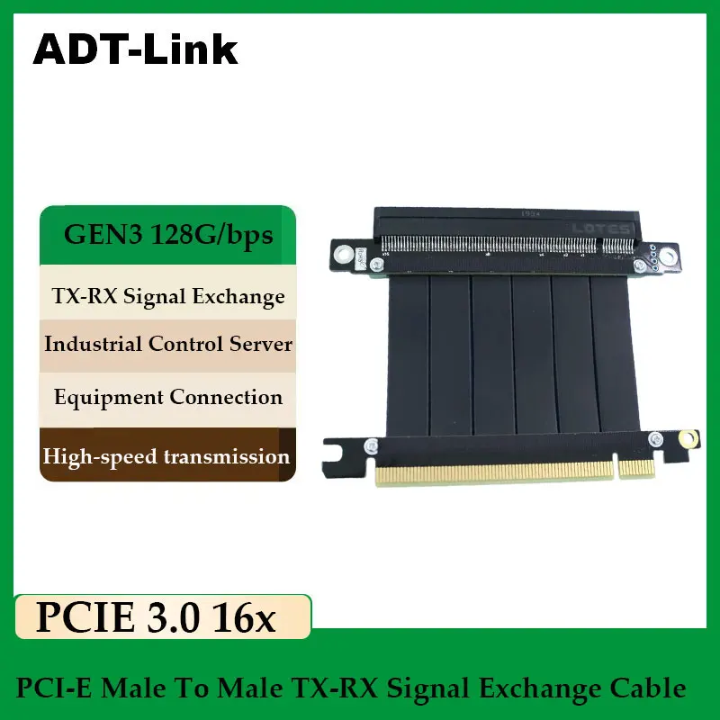 ADT-Link PCI-E 3.0 X16 Перемычка-удлинитель «папа-папа» TX-RX Обмен сигнала Прямой адаптер Riser Аксессуары для ПК
ADT-Link PCI-E 3.0 X16 Перемычка-удлинитель «папа-папа» TX-RX Обмен сигнала Прямой адаптер Riser Аксессуары для ПК