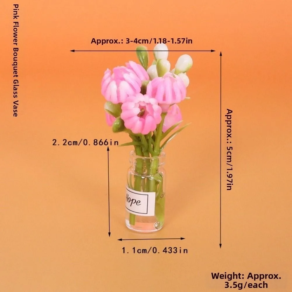 1:12 Dollhouse Miniature Flower 9 Colors 4cm/1.1*5cm Finished Flower Doll House Model Accessories
1:12 Dollhouse Miniature Flower 9 Colors 4cm/1.1*5cm Finished Flower Doll House Model Accessories