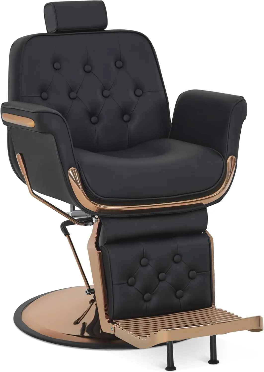 Professional Reclining Barber Chair with Hydraulic Pump, Black Salon & Spa Styling Chair
Professional Reclining Barber Chair with Hydraulic Pump, Black Salon & Spa Styling Chair