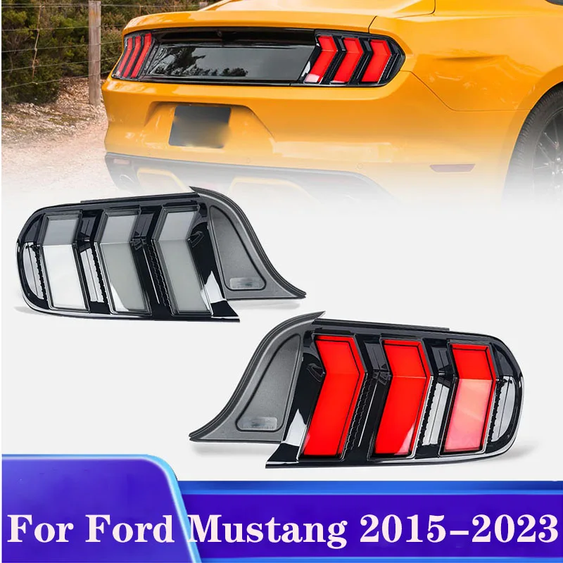 RGB LED Tail Lights For Ford Mustang 2015-2023 6th Gen Facelift Sequential Rear Lamps Sequential Turn Signal
RGB LED Tail Lights For Ford Mustang 2015-2023 6th Gen Facelift Sequential Rear Lamps Sequential Turn Signal