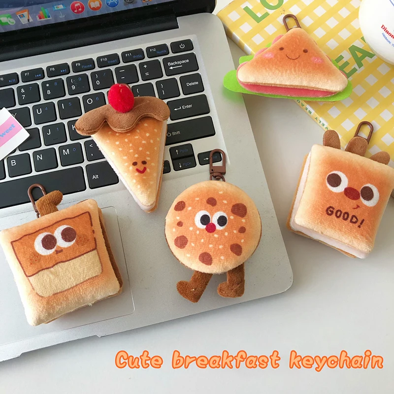 Sandwich Hamburger Fries Plush Doll Keychain Creative Cartoon Food Keyring Bag Pendant Backpack Hanging Decoration Key Accessory
Sandwich Hamburger Fries Plush Doll Keychain Creative Cartoon Food Keyring Bag Pendant Backpack Hanging Decoration Key Accessory
