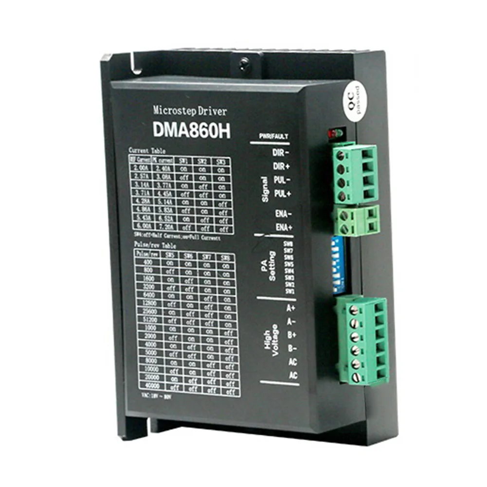 Шаговый двигатель DMA860H, высокопроизводительный Гладкий надежный для Nema23 Nema34 Nema42
Шаговый двигатель DMA860H, высокопроизводительный Гладкий надежный для Nema23 Nema34 Nema42