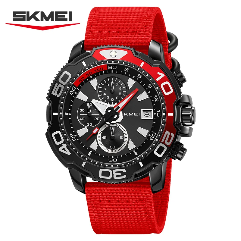 SKMEI 9381 Спортивные часы Корпус из цинкового сплава с зелеными акцентами Нейлоновый ремешок Водонепроницаемость 30 м Многофункциональный мужской секундомер с датой и временем
SKMEI 9381 Спортивные часы Корпус из цинкового сплава с зелеными акцентами Нейлоновый ремешок Водонепроницаемость 30 м Многофункциональный мужской секундомер с датой и временем