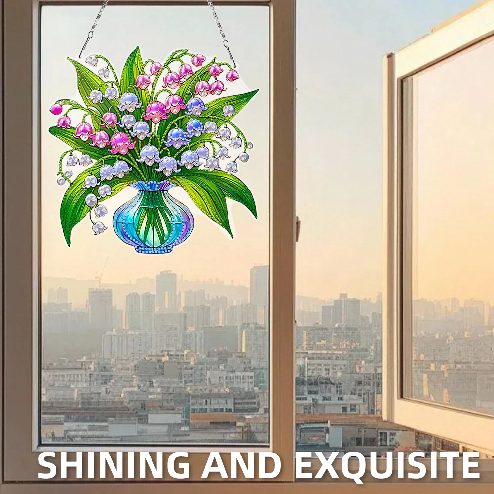 Spring Bouquet DIY 2D Flat Acrylic Diamond Painting Pendant Kit for Adults Home Decor 24x24cm
Spring Bouquet DIY 2D Flat Acrylic Diamond Painting Pendant Kit for Adults Home Decor 24x24cm