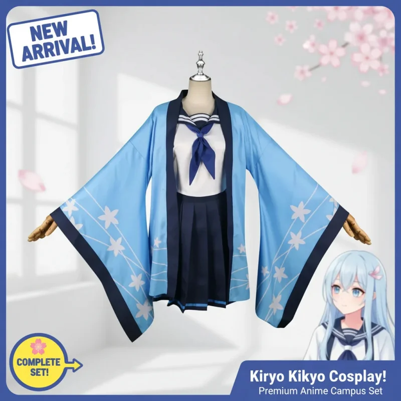 ☎UWAWA Blue Archive Kiryo Kikyo Cosplay Costume Anime Japanese Haori Coat JK Uniform Skirt Wig Set Women Sexy Campus☎
☎UWAWA Blue Archive Kiryo Kikyo Cosplay Costume Anime Japanese Haori Coat JK Uniform Skirt Wig Set Women Sexy Campus☎