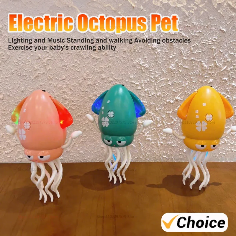 Новинка 2023 года, электронные танцевальные игрушки-кальмары со светом и музыкой, забавные индукционные лежачие плоские кальмары, интерактивные подарки для малышей
Новинка 2023 года, электронные танцевальные игрушки-кальмары со светом и музыкой, забавные индукционные лежачие плоские кальмары, интерактивные подарки для малышей