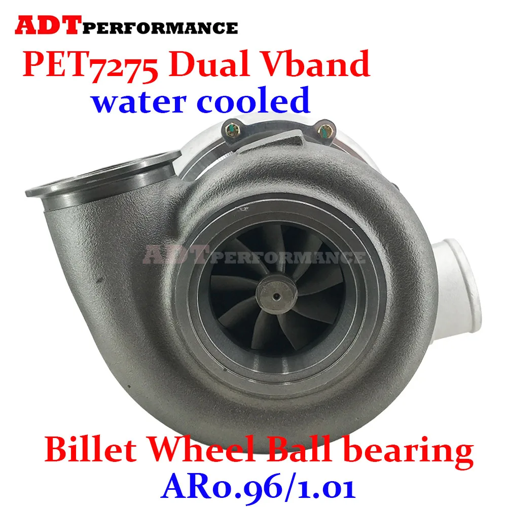 PTE7275 Dual vband1.01/0.96 AR Turbo GEN 2 7275 Performance Turbine 1200HP Turbocharger Ball bearing Turbocharger Water cooled
PTE7275 Dual vband1.01/0.96 AR Turbo GEN 2 7275 Performance Turbine 1200HP Turbocharger Ball bearing Turbocharger Water cooled