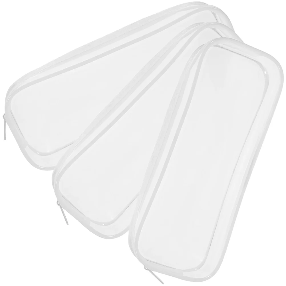 3 Pcs Boxes Transparent Pencil Case Storage Bag Aldult Practical Stationery Organizer Portable Travel
3 Pcs Boxes Transparent Pencil Case Storage Bag Aldult Practical Stationery Organizer Portable Travel