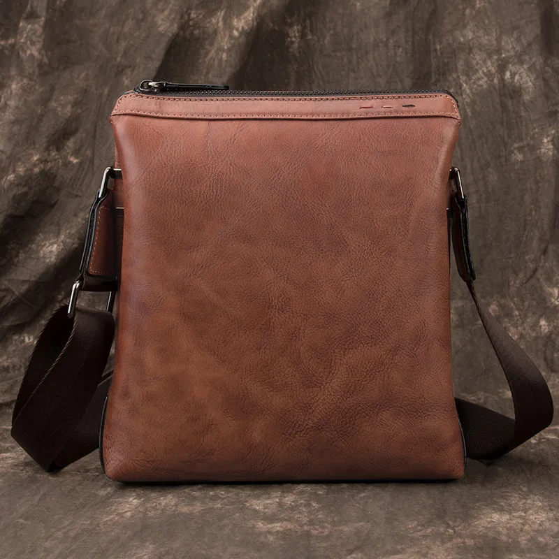 New Men's Leather Crossbody Casual Shoulder Bag Retro Hand Messenger Bag Stylish Simple Versatile Trend Large Capacity Business
New Men's Leather Crossbody Casual Shoulder Bag Retro Hand Messenger Bag Stylish Simple Versatile Trend Large Capacity Business