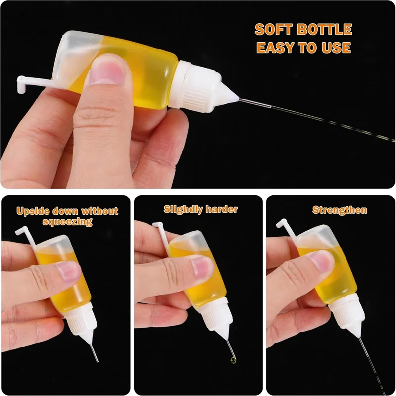 0.34Oz Applicator Bottle Mini Needle Tip Glue Bottle Applicator Precision Translucent Glue For Acrylic Painting
0.34Oz Applicator Bottle Mini Needle Tip Glue Bottle Applicator Precision Translucent Glue For Acrylic Painting