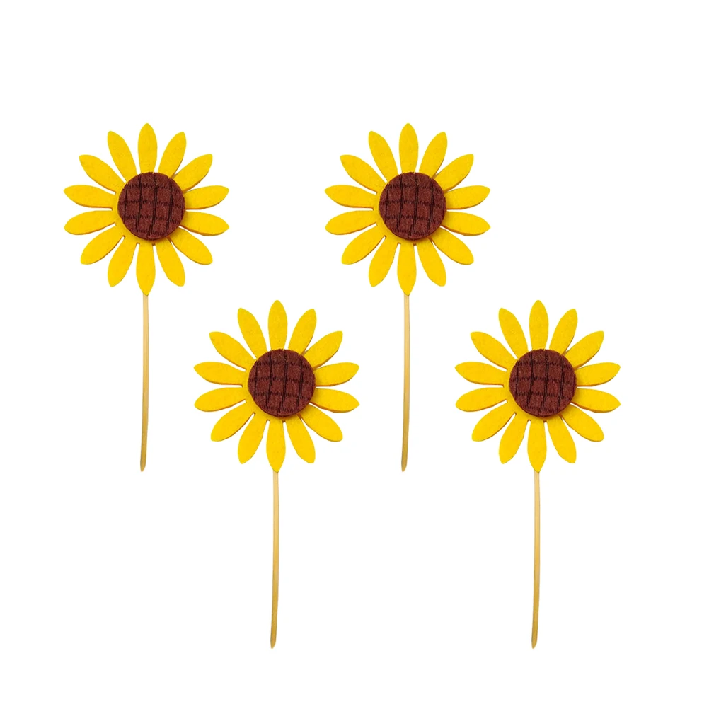 10pcs Sunflower Topper Premium Wedding Cupcake Decoration Sticks For Birthday Bridal Shower Party Picks Yellow Cake Toppers 
10pcs Sunflower Topper Premium Wedding Cupcake Decoration Sticks For Birthday Bridal Shower Party Picks Yellow Cake Toppers