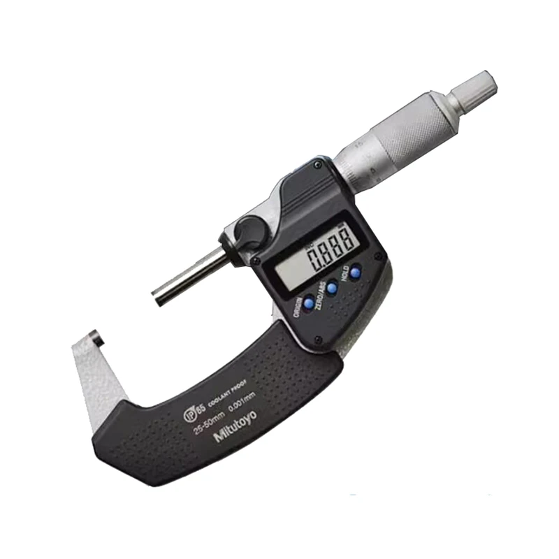 Original 293-241-30 MDC-50PX 293-231-30 MDC-50MX Range 25-50mm Metric IP65 Digital Outside Micrometer
Original 293-241-30 MDC-50PX 293-231-30 MDC-50MX Range 25-50mm Metric IP65 Digital Outside Micrometer