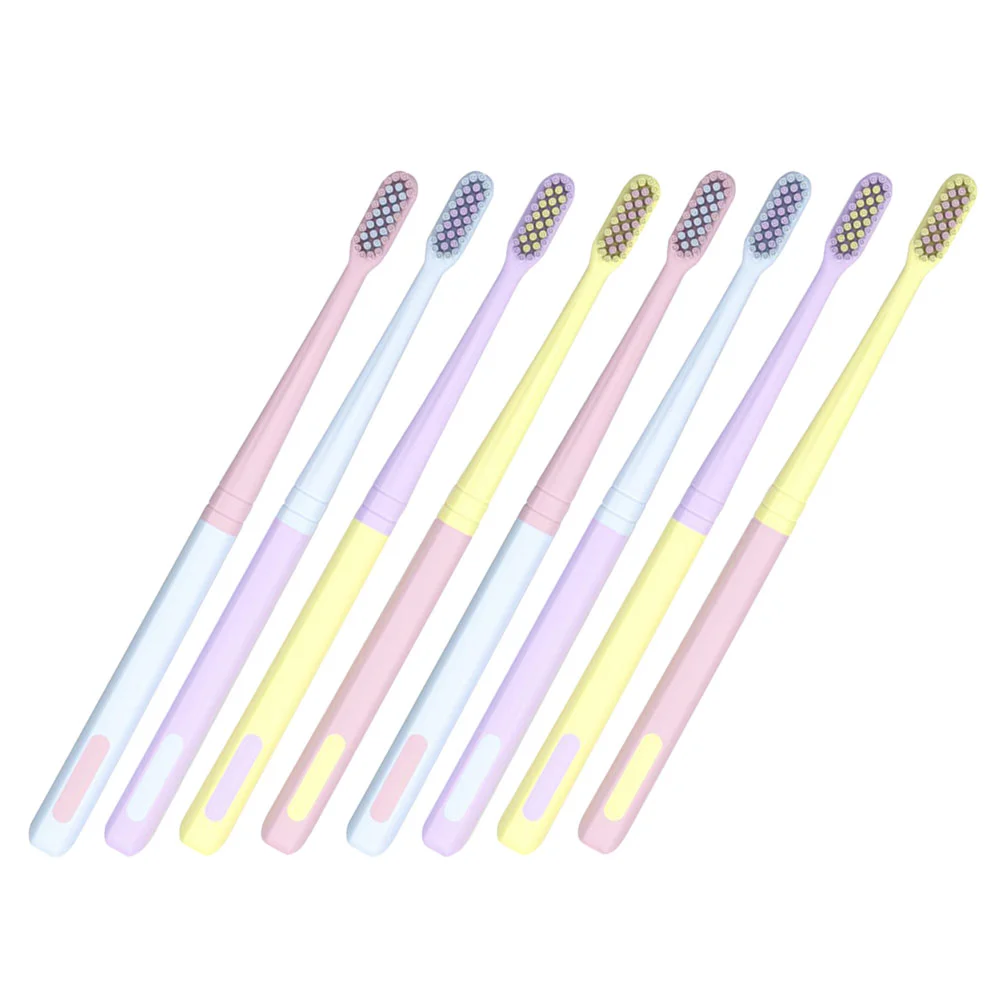 8 PCS Holders Macaron Toothbrush Toothbrushes Household Care Soft Fur Travel Baby
8 PCS Holders Macaron Toothbrush Toothbrushes Household Care Soft Fur Travel Baby