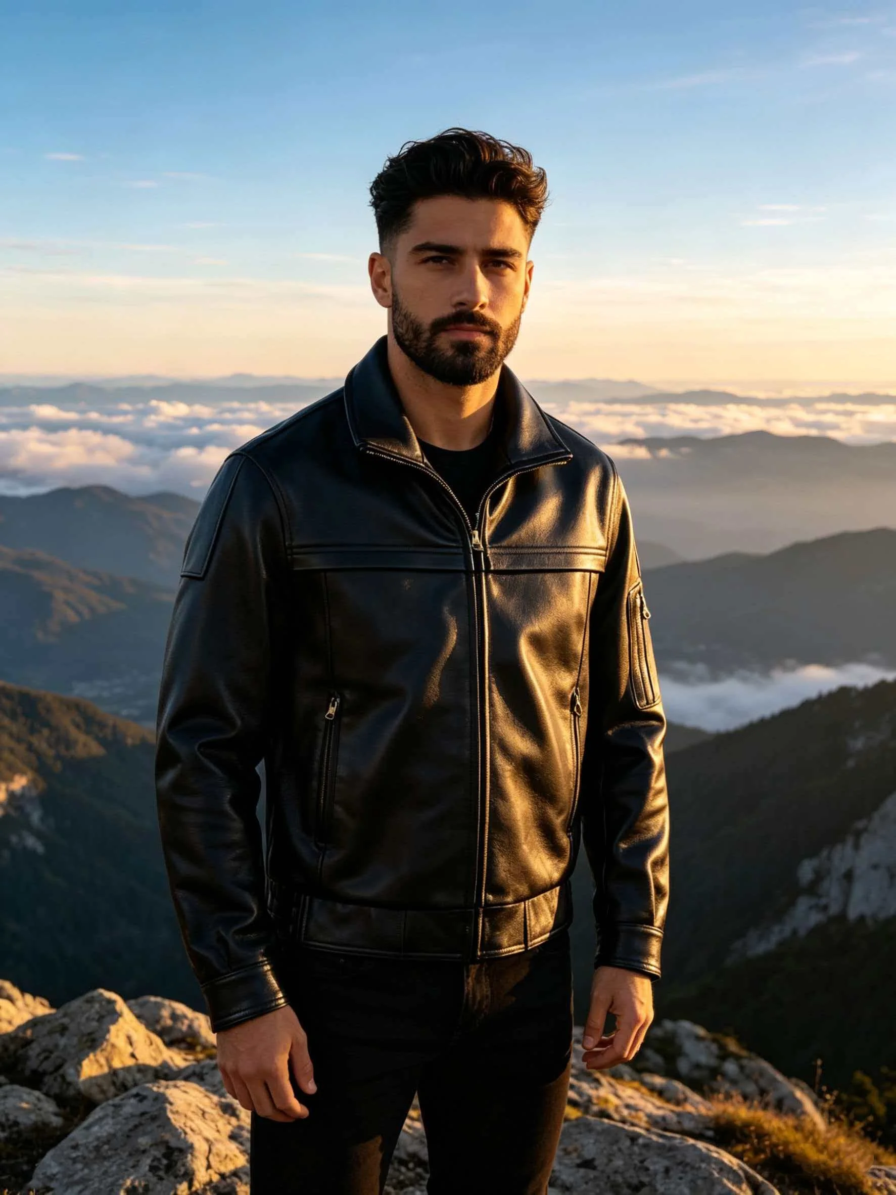 Black Winter Leather Jacket Men Casual Style Plus Size 5XL Genuine Natural Thick Cowhide Turn-Down Collar Flight Coat
Black Winter Leather Jacket Men Casual Style Plus Size 5XL Genuine Natural Thick Cowhide Turn-Down Collar Flight Coat