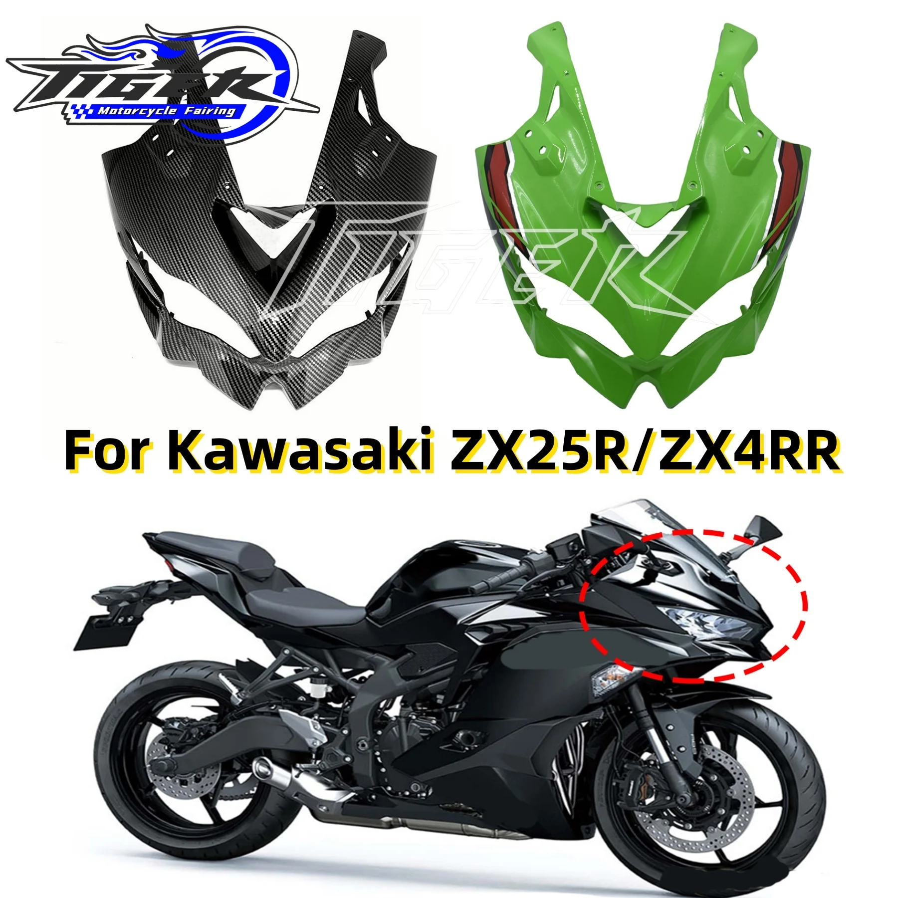 For KAWASAKI ZX-4R ZX 4R 4RR 25R Front Fairing Headlight Cover Protection Guards ZX4R ZX-4RR ZX4RR ZX-25R ZX25R 2019-2023
For KAWASAKI ZX-4R ZX 4R 4RR 25R Front Fairing Headlight Cover Protection Guards ZX4R ZX-4RR ZX4RR ZX-25R ZX25R 2019-2023