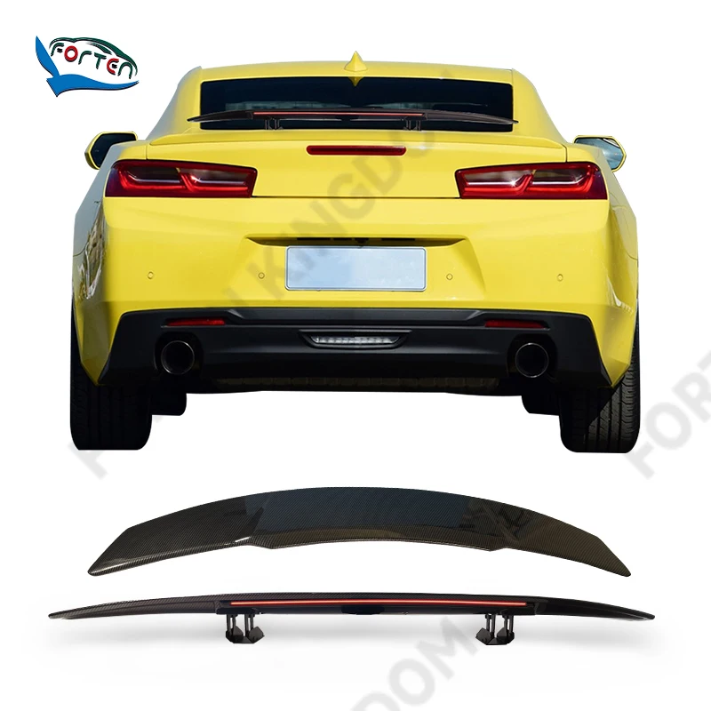 Easy to install exterior accessories ABS material carbon fiber universal rear spoiler car spoiler For Chevrolet Camaro 2015-22
Easy to install exterior accessories ABS material carbon fiber universal rear spoiler car spoiler For Chevrolet Camaro 2015-22